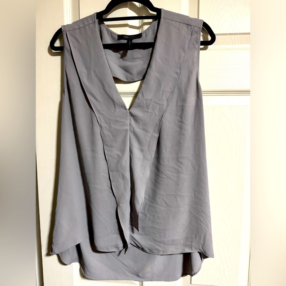 BCBGMAXAZRIA grey tunic